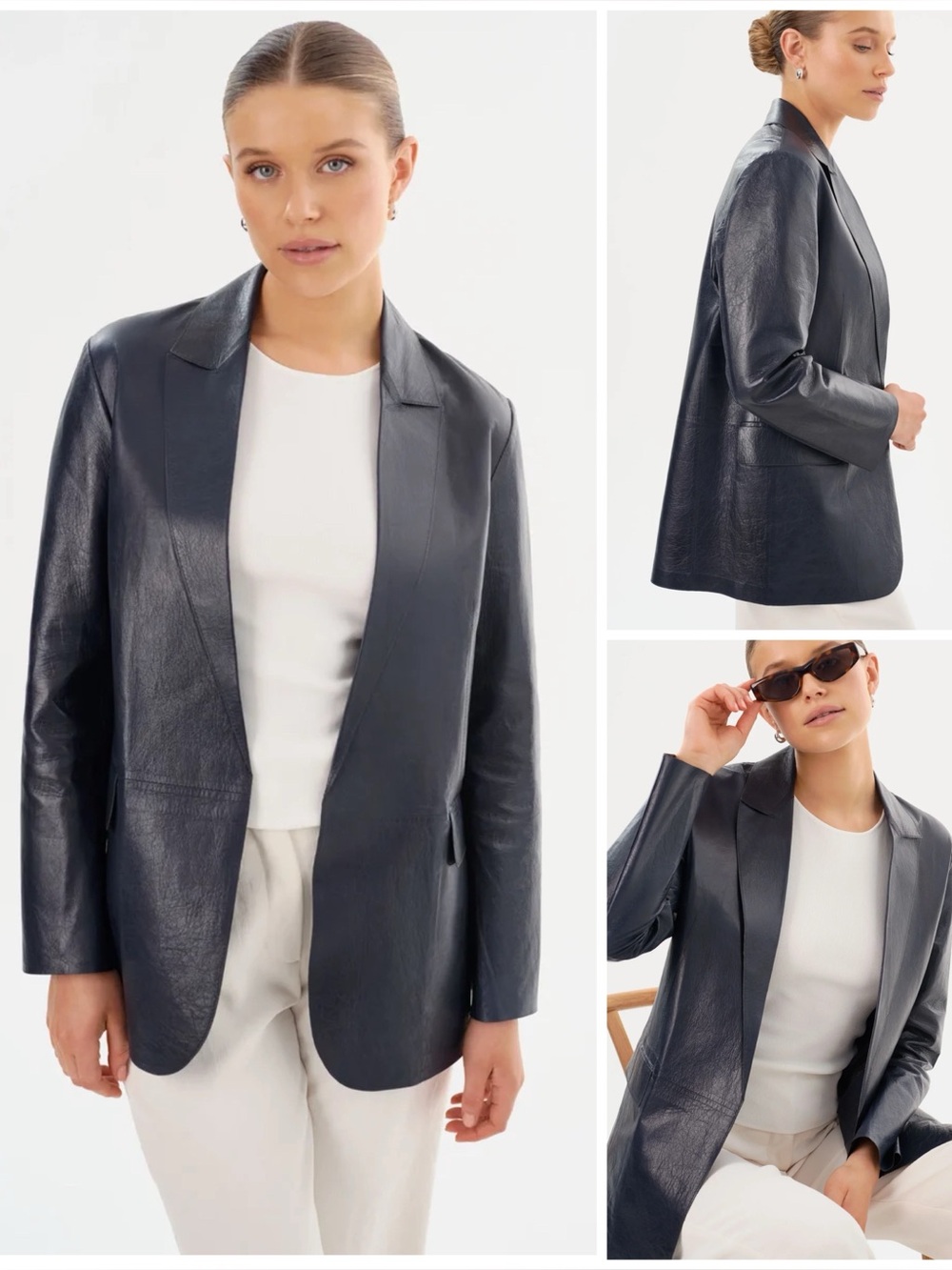 LAMARQUE ~ QUIRINA LEATHER BLAZER
